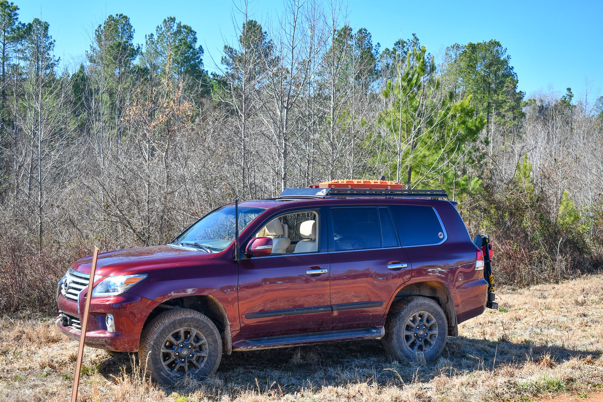 3/4 Stainless Steel Roof Rack - LX570 - Image 4