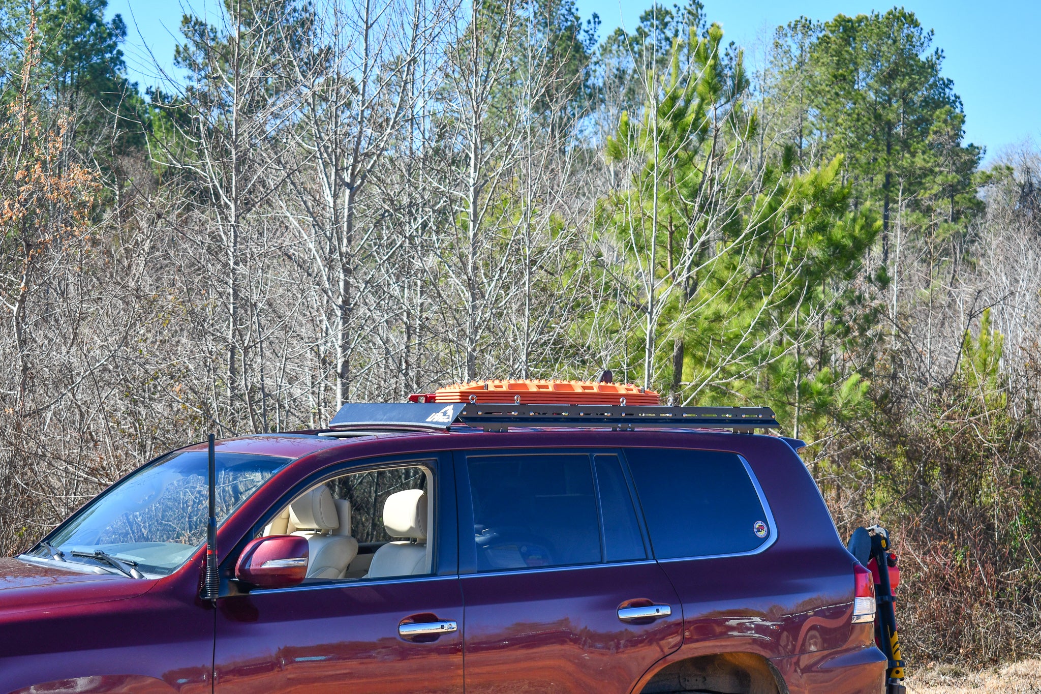 3/4 Stainless Steel Roof Rack - LX570 - Image 5