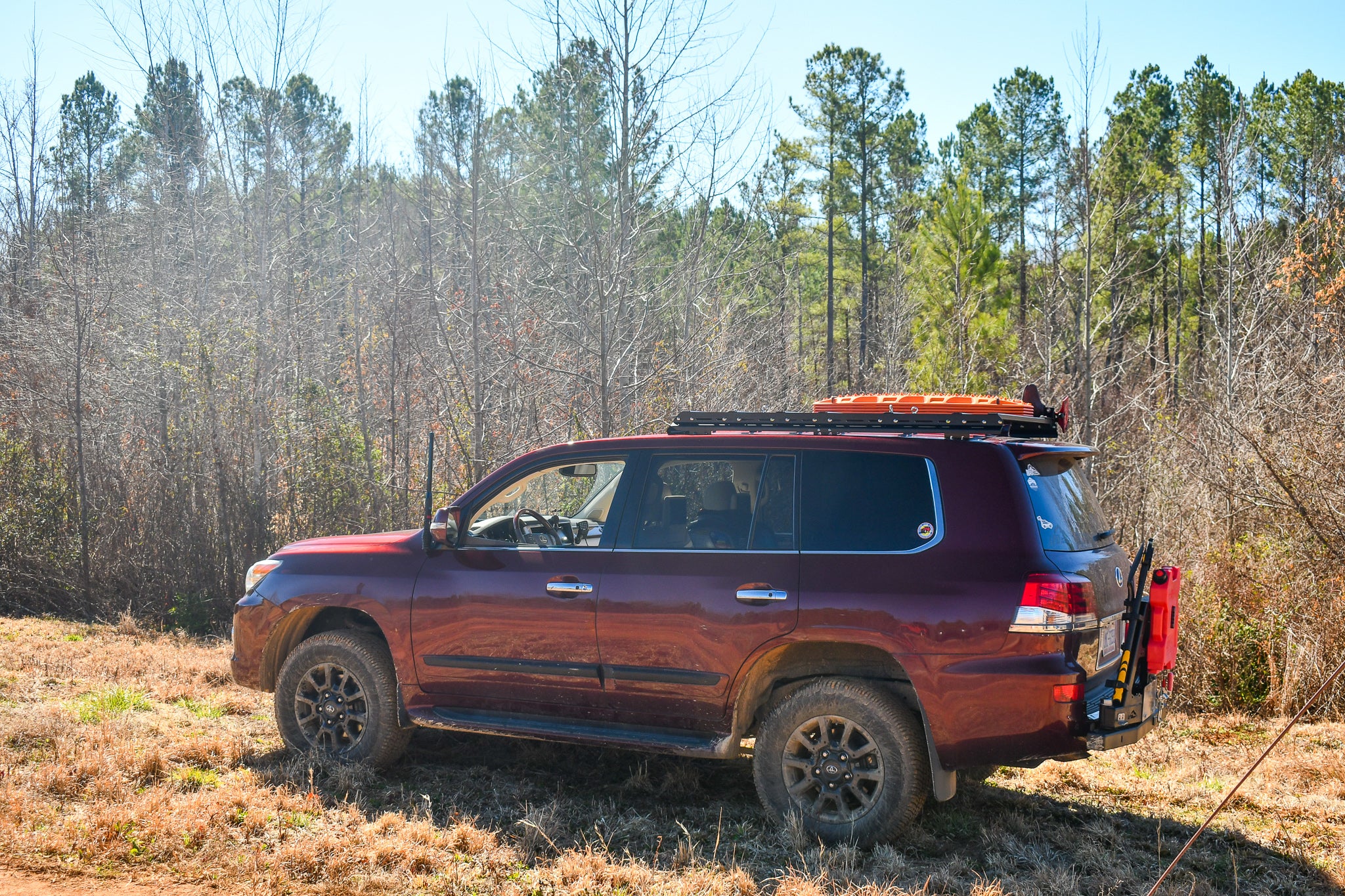 3/4 Stainless Steel Roof Rack - LX570 - Image 6