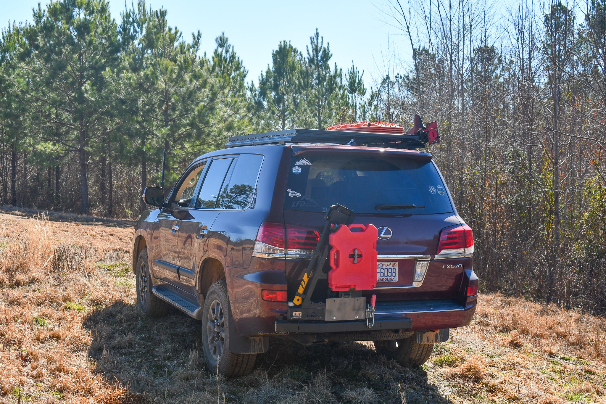 3/4 Stainless Steel Roof Rack - LX570 - Image 7