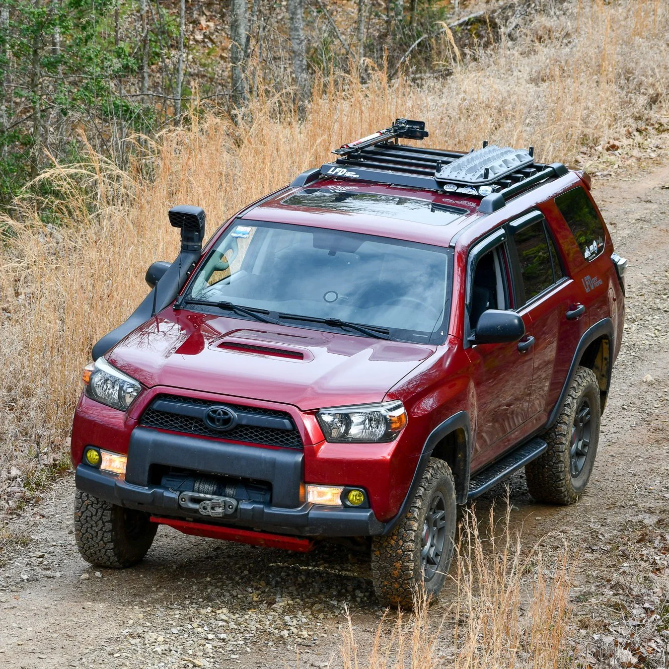 Adjustable Hidden Winch Mount - 5th Gen 4Runner - Image 6