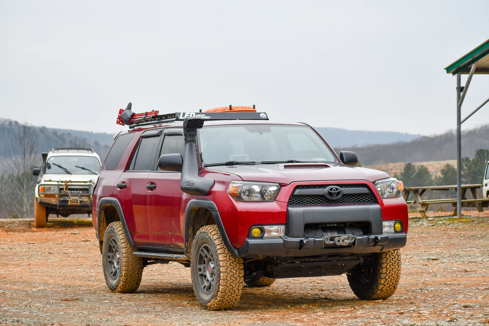 Adjustable Hidden Winch Mount with Recovery Points - 5th Gen 4Runner - Image 3