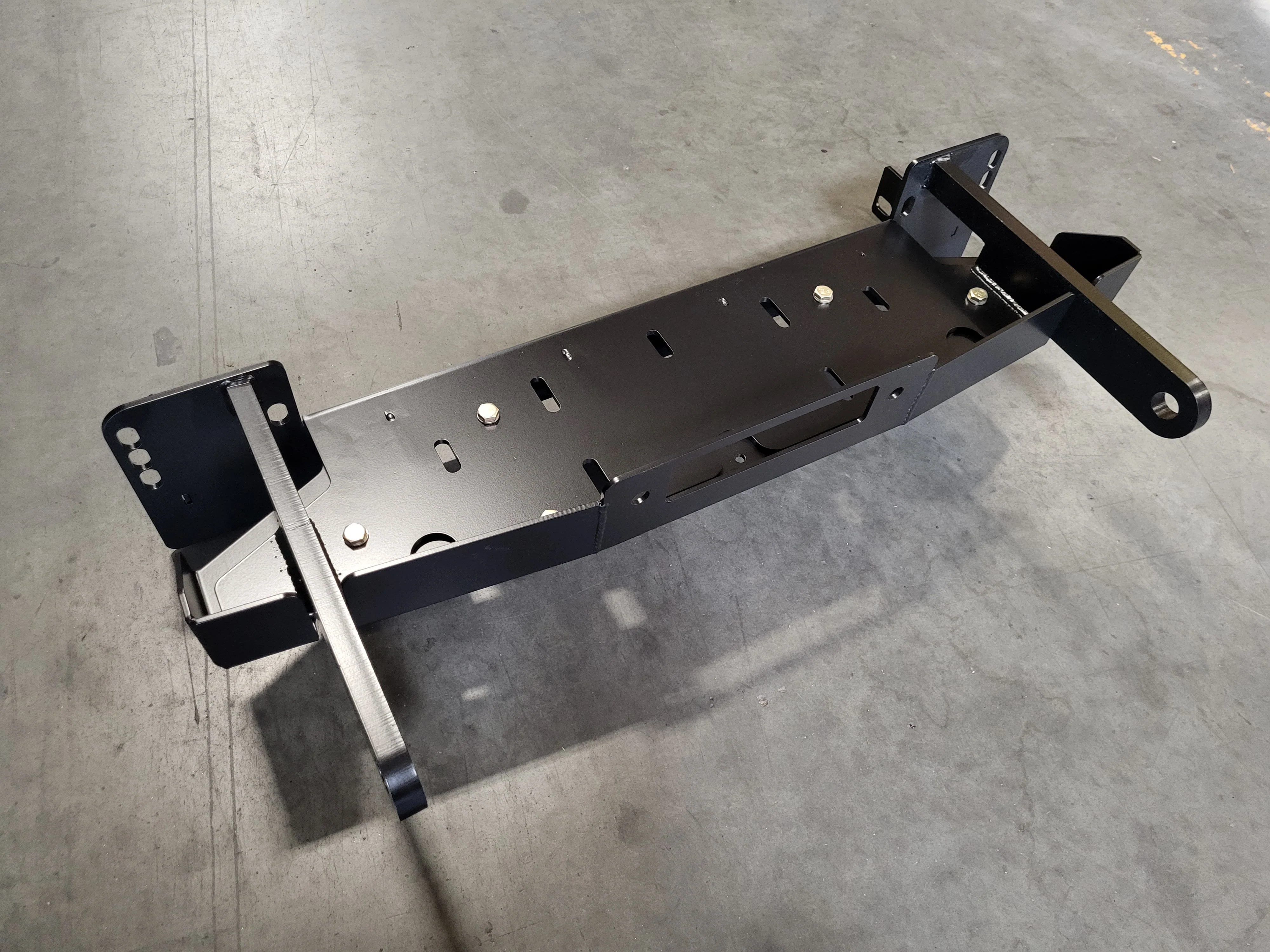 Adjustable Hidden Winch Mount with Recovery Points - 5th Gen 4Runner - Image 4