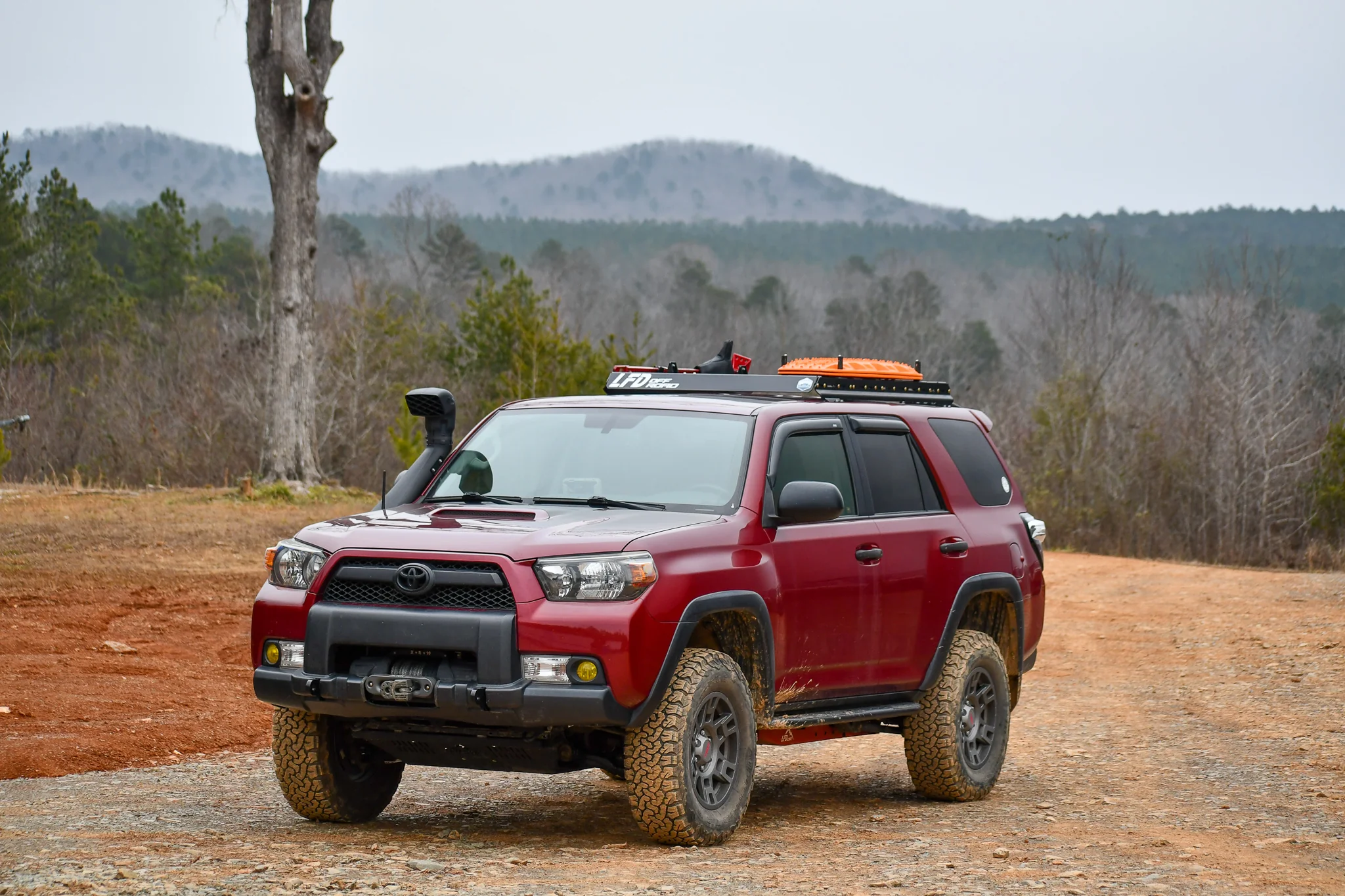 Adjustable Hidden Winch Mount with Recovery Points - 5th Gen 4Runner - Image 8