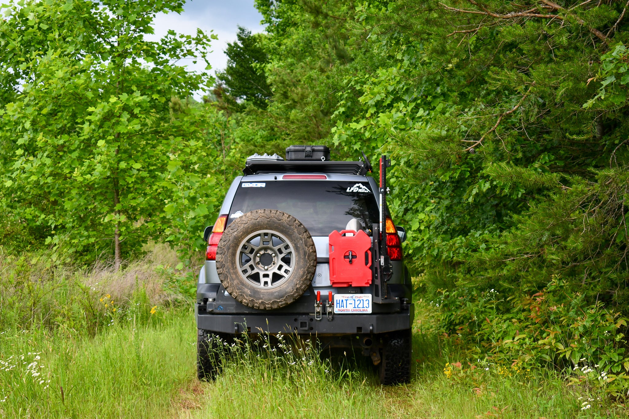 High Clearance Dual Swing Rear Bumper - GX470 - Image 4