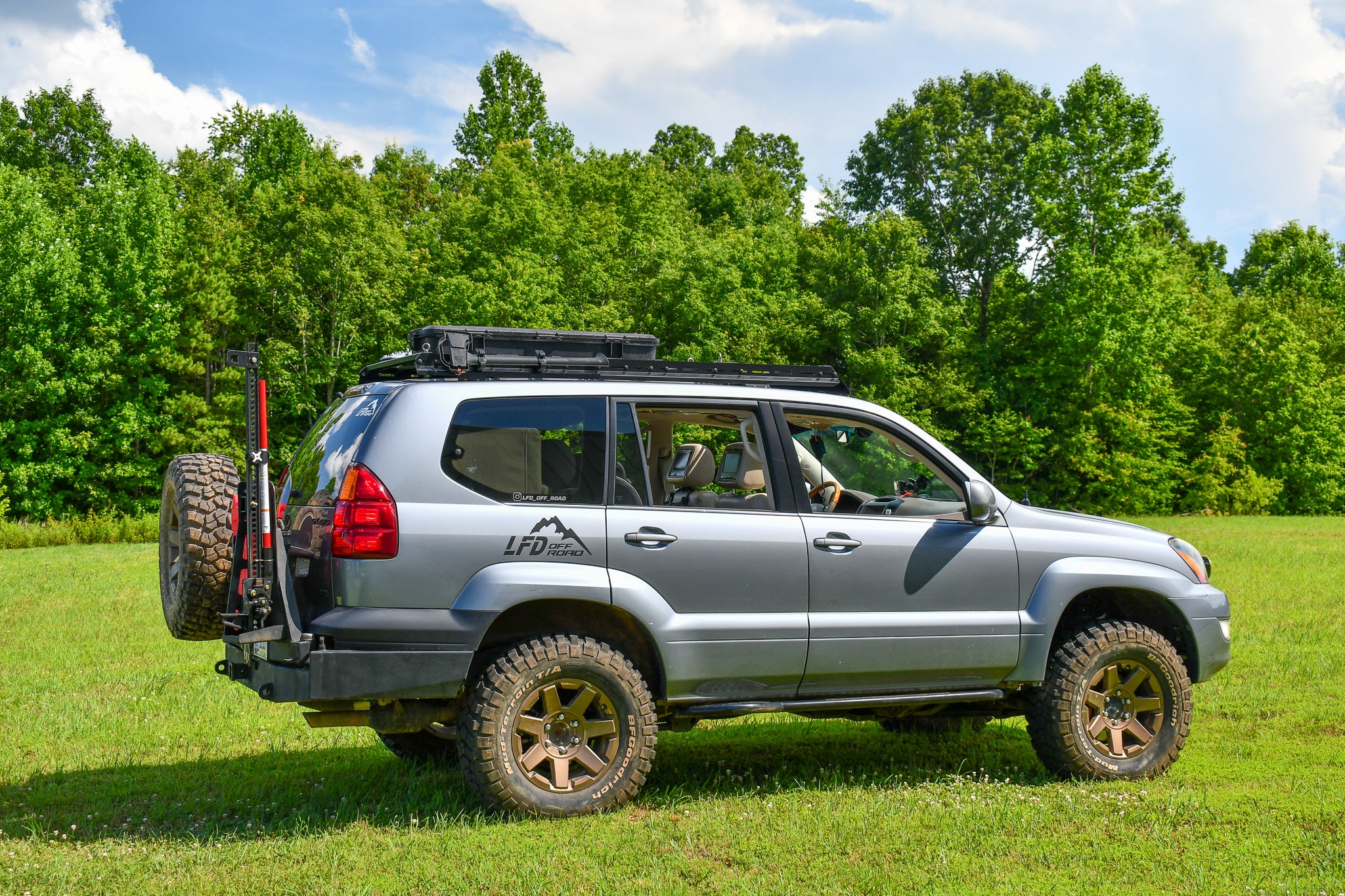 High Clearance Dual Swing Rear Bumper - GX470 - Image 6