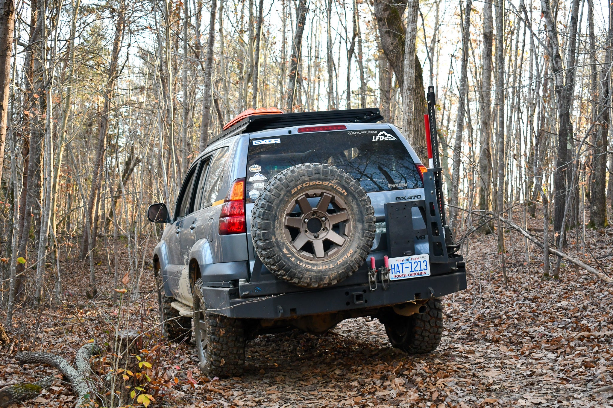High Clearance Dual Swing Rear Bumper - GX470 - Image 7
