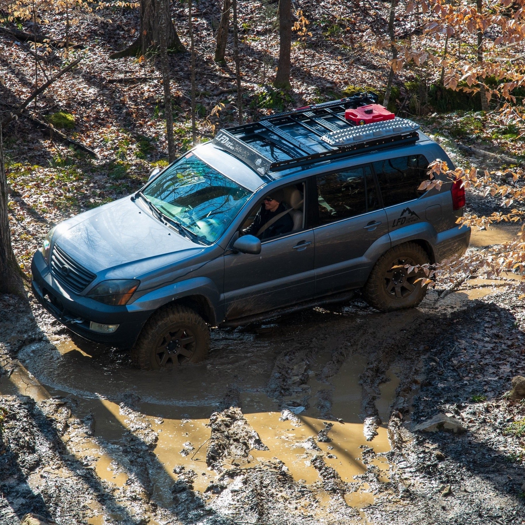 Full Rack Side Rails and Fairing - GX470 - Image 6