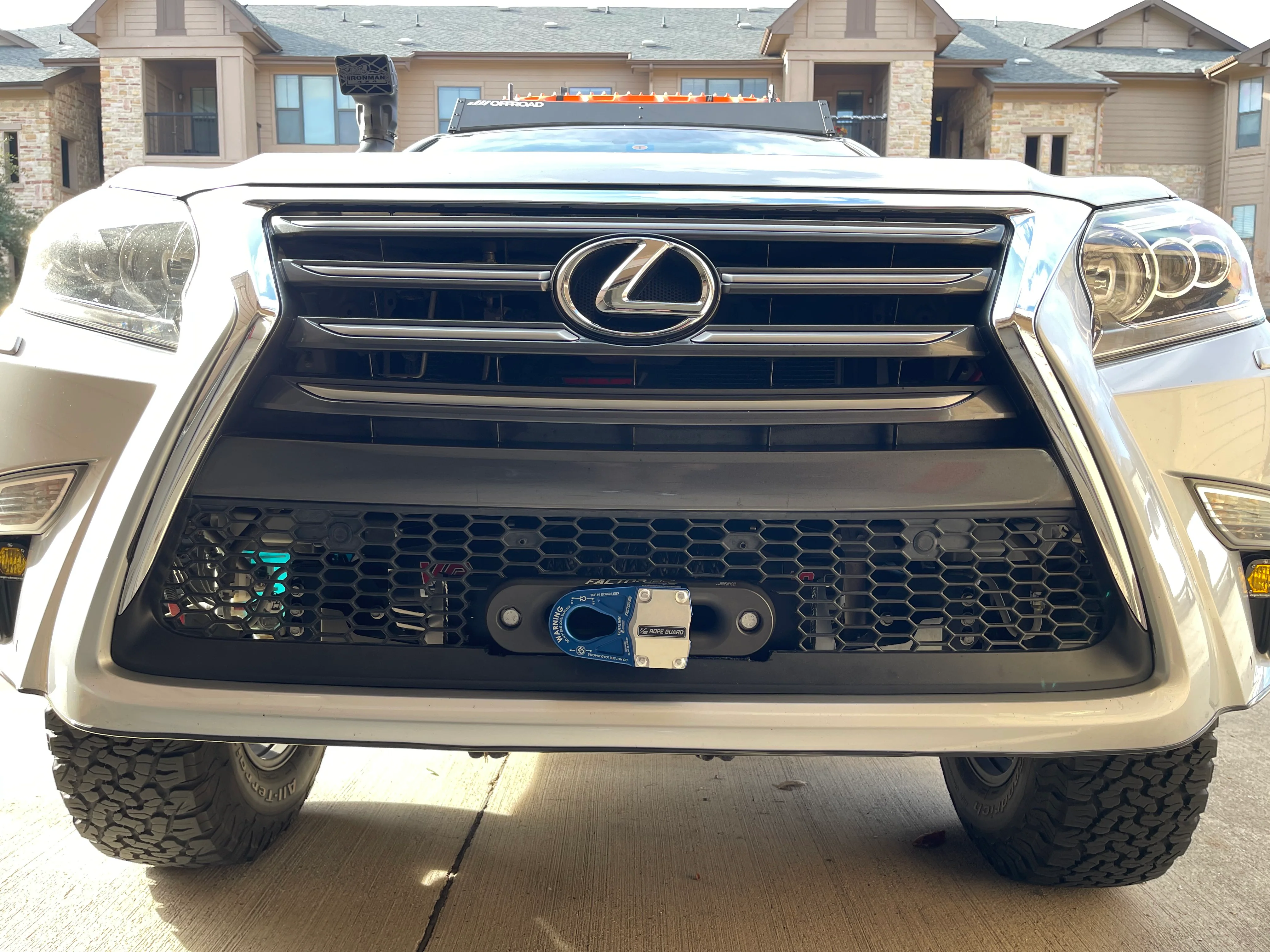 Adjustable Hidden Winch Mount - GX460 - Image 3
