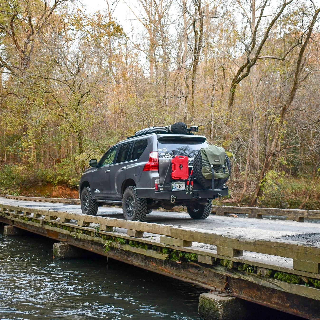 High Clearance Dual Swing Rear Bumper - GX460 - Image 11
