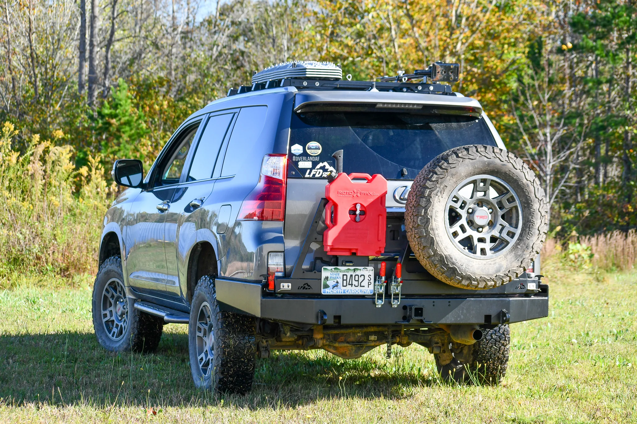 High Clearance Dual Swing Rear Bumper - GX460 - Image 6