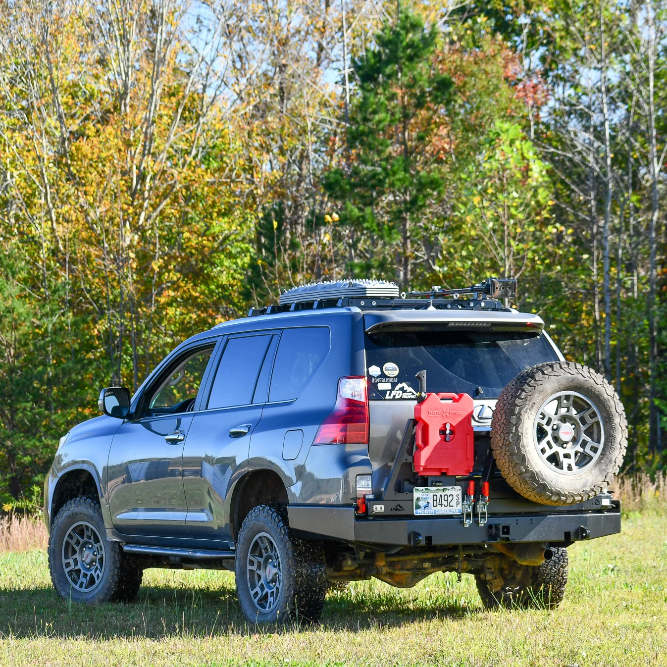 High Clearance Dual Swing Rear Bumper - GX460 - Image 8